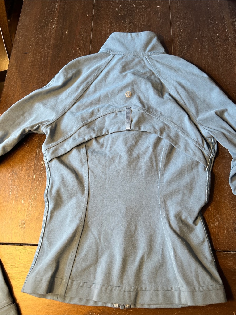 lululemon athletica Light Blue Long Sleeve Full-Zip Jacket - Picture 2 of 2